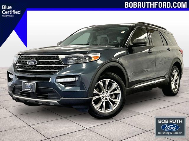 2022 Ford Explorer XLT Blue at South Hills CDJR