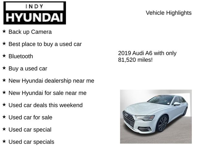 Used 2019 Audi A6 For Sale in Indianapolis, IN