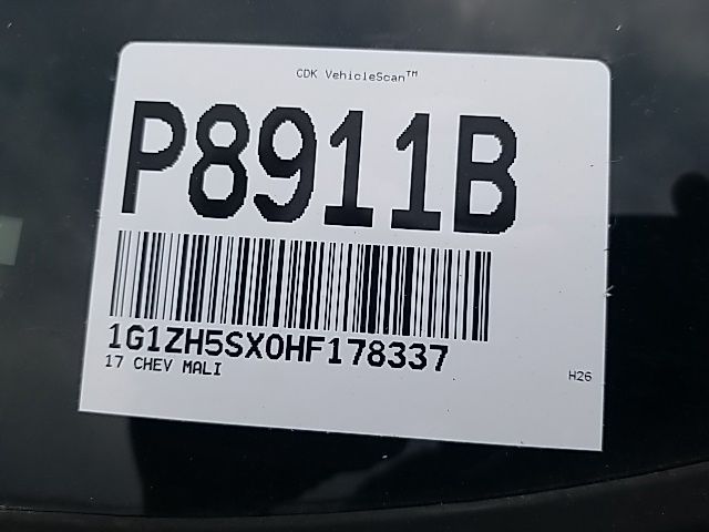 Used 2017 Chevrolet Malibu Sedan