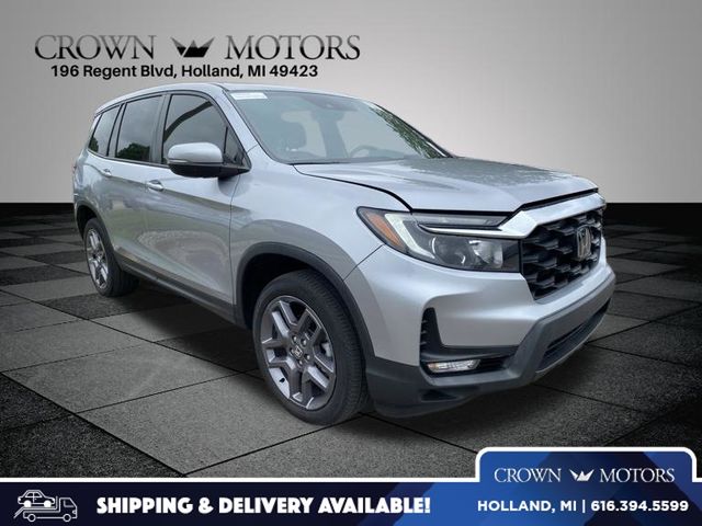 Lunar Silver Metallic 2023 Honda Passport SUV / Crossover All-Wheel Drive 9-Speed Automatic