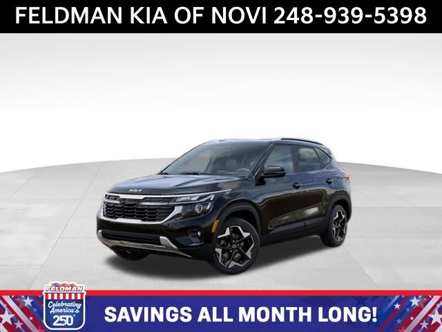 Fusion Black 2026 Kia Seltos SUV / Crossover Front-Wheel Drive Continuously Variable Transmission