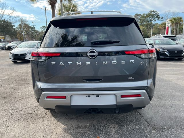 2025 Gun Metallic Nissan Pathfinder SL FWD SUV