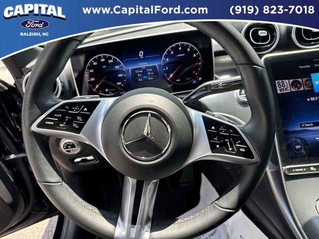 Certified Used 2025 Black Mercedes-Benz C 300 image 25