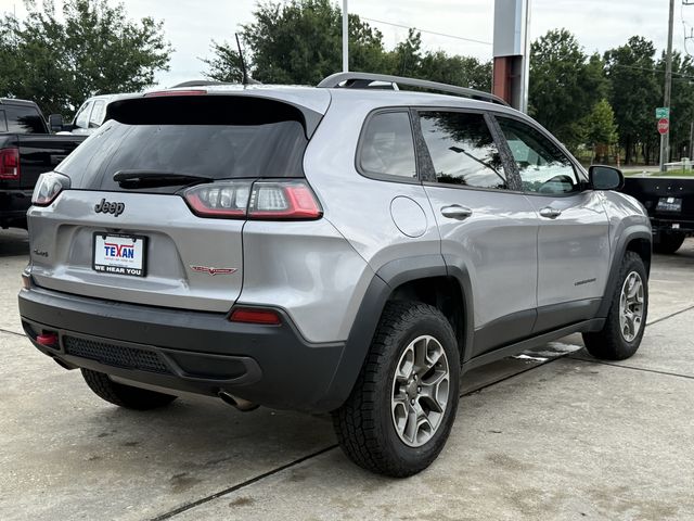 2020 Jeep Cherokee Trailhawk Silver at Victoria Chrysler Dodge Jeep Ram