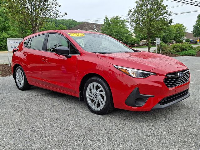 Pure Red 2024 Subaru Impreza Wagon All-Wheel Drive Continuously Variable Transmission