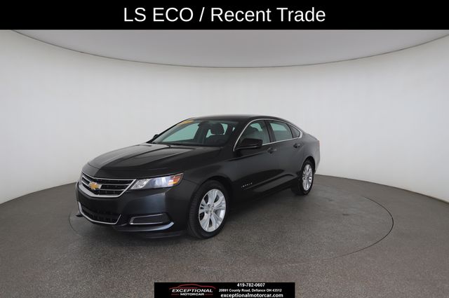 Ashen Gray Metallic 2014 Chevrolet Impala Sedan Front-Wheel Drive 6-Speed Automatic Overdrive