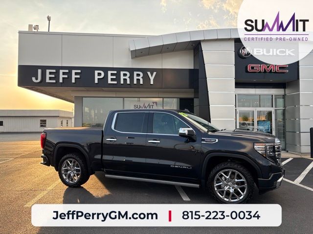 Titanium Rush Metallic 2023 GMC Sierra 1500 Pickup Truck Four-Wheel Drive Automatic