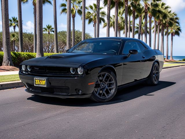 Pitch Black Clearcoat 2018 Dodge Challenger Coupe Rear-Wheel Drive 8-Speed Automatic
