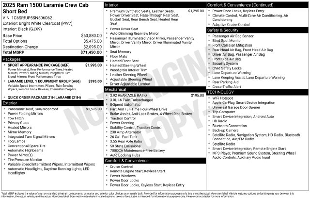 Used 2025 Ram 1500 Truck