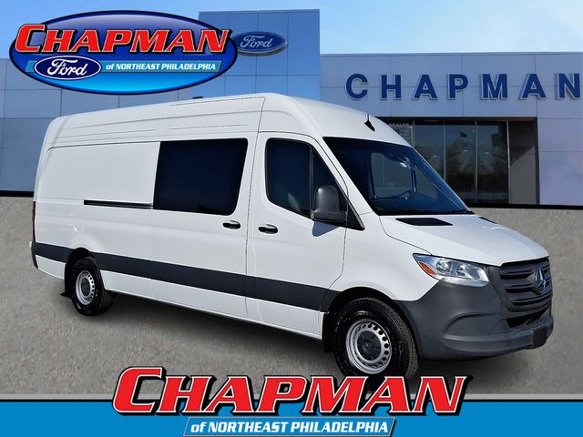 White 2024 Mercedes-Benz Sprinter Cargo 2500 170 High Roof RWD Van Rear-Wheel Drive 9-Speed Automatic