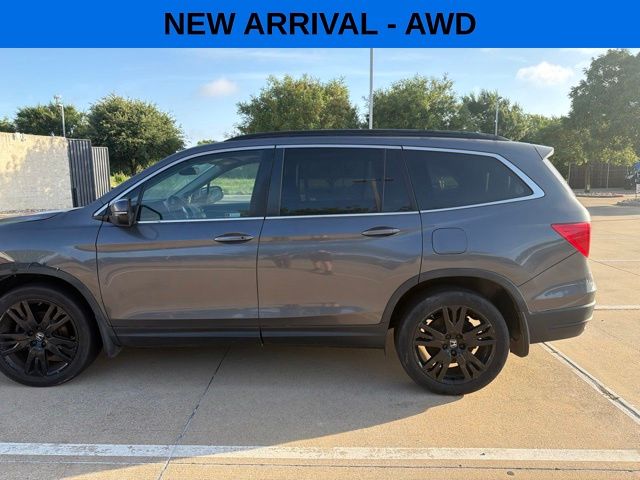 Gray (Modern Steel Metallic) 2021 Honda Pilot SUV / Crossover All-Wheel Drive 9-Speed Automatic