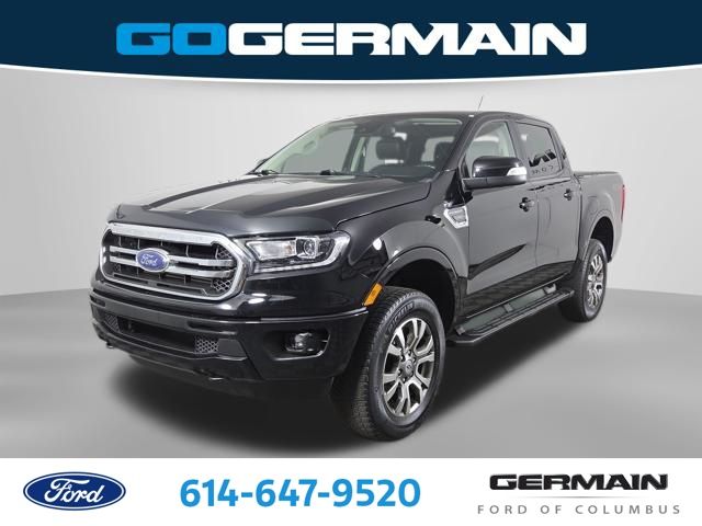 Shadow Black Metallic 2021 Ford Ranger Pickup Truck Four-Wheel Drive Automatic
