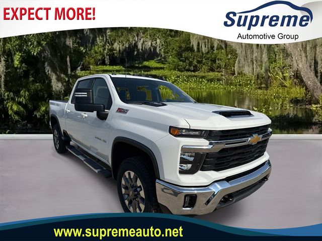 2024 Chevrolet Silverado 2500HD LT White at Ross Downing Buick GMC