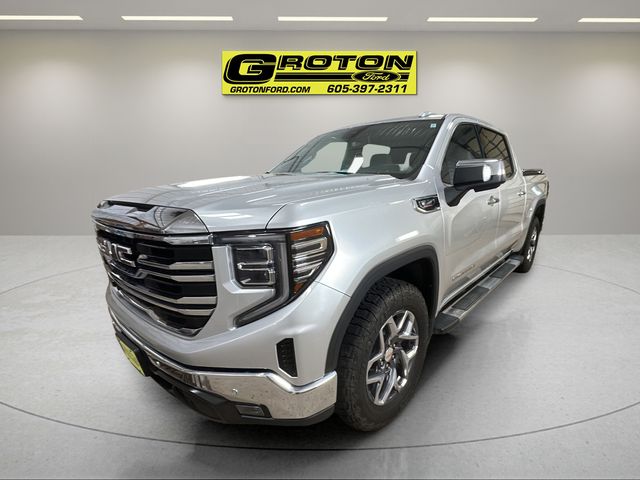 Quicksilver Metallic 2022 GMC Sierra 1500 Pickup Truck Four-Wheel Drive Automatic