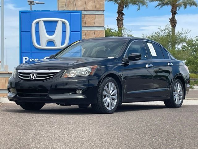 Crystal Black Pearl 2011 Honda Accord EX-L V6 Sedan Front-Wheel Drive 5-Speed Automatic Overdrive