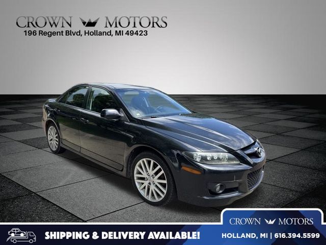 Onyx Black 2007 Mazda MAZDASPEED6 Sedan 6-Speed Manual