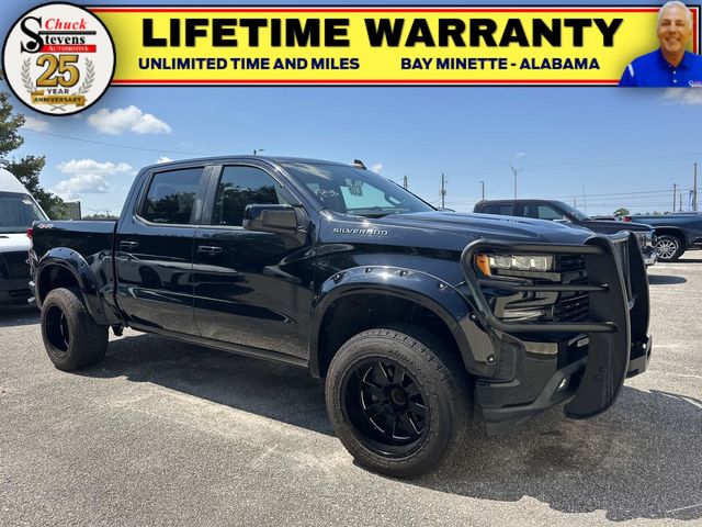Black 2020 Chevrolet Silverado 1500 Pickup Truck Four-Wheel Drive Automatic