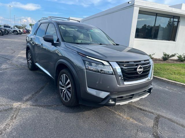Gray (Gun Metallic) 2022 Nissan Pathfinder SUV / Crossover Front-Wheel Drive 9-Speed Automatic