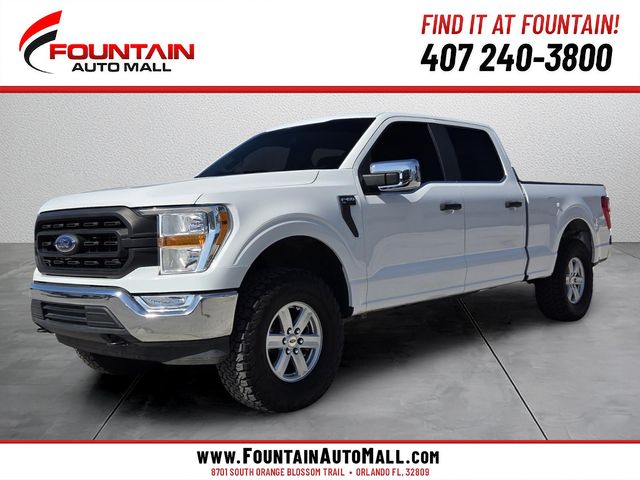 Oxford White 2021 Ford F-150 Pickup Truck Four-Wheel Drive Automatic