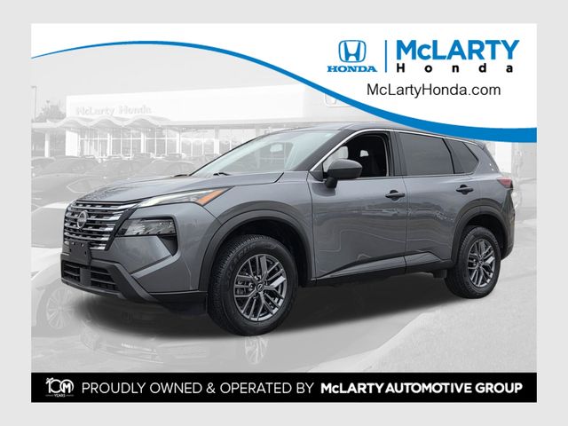 Gray (Gun Metallic) 2024 Nissan Rogue S AWD SUV / Crossover All-Wheel Drive Continuously Variable Transmission