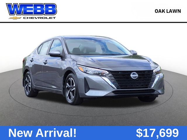 Gray (Gun Metallic) 2024 Nissan Sentra Sedan Front-Wheel Drive Continuously Variable Transmission