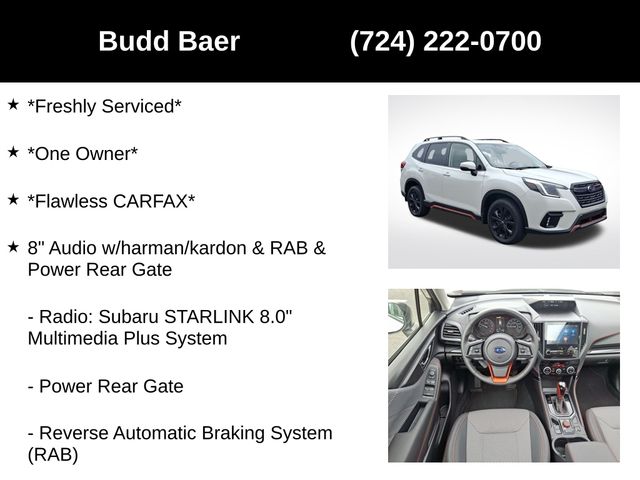 2024 Subaru Forester Sport photo