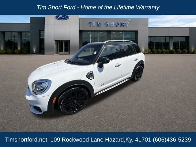 Light White 2019 MINI Countryman SUV / Crossover All-Wheel Drive 8-Speed Automatic