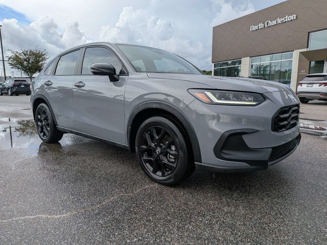 Urban Gray Pearl 2023 Honda HR-V SUV / Crossover Front-Wheel Drive Continuously Variable Transmission