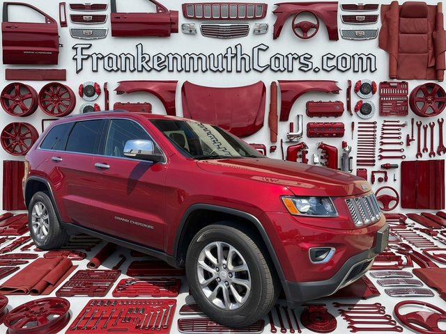 Deep Cherry Red Crystal Pearlcoat 2014 Jeep Grand Cherokee SUV / Crossover Four-Wheel Drive 8-Speed Automatic