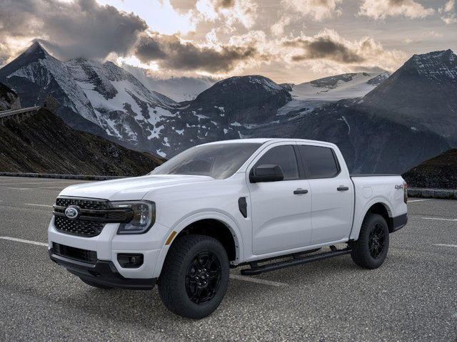 Oxford White 2025 Ford Ranger Pickup Truck Four-Wheel Drive Automatic