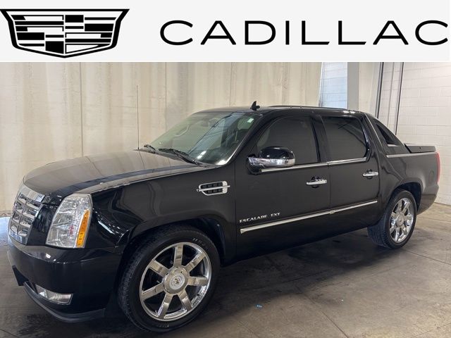 Black Raven 2011 Cadillac Escalade EXT Luxury 4WD Pickup Truck All-Wheel Drive 6-Speed Automatic Overdrive