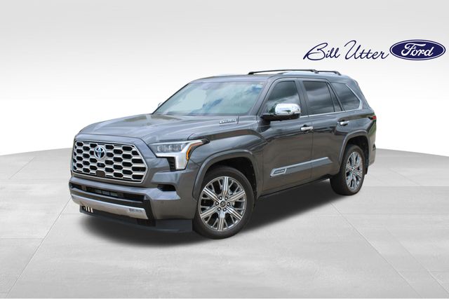 Magnetic Gray Metallic 2024 Toyota Sequoia SUV / Crossover Four-Wheel Drive Automatic