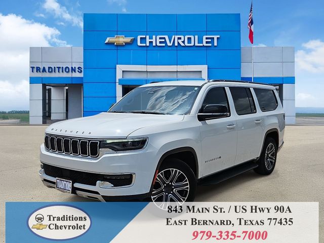Bright White Clearcoat 2024 Jeep Wagoneer L SUV / Crossover 4X2 8-Speed Automatic