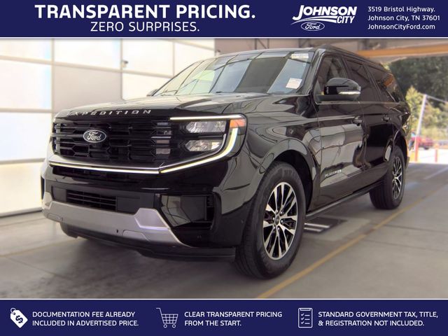 Agate Black Metallic 2025 Ford Expedition SUV / Crossover Four-Wheel Drive Automatic