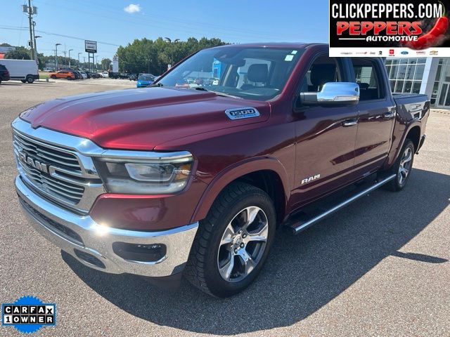 Delmonico Red Pearlcoat 2021 RAM 1500 Pickup Truck Four-Wheel Drive 8-Speed Automatic
