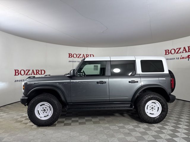 2025 Carbonized Gray Metallic Ford Bronco Heritage Edition 4X4 SUV