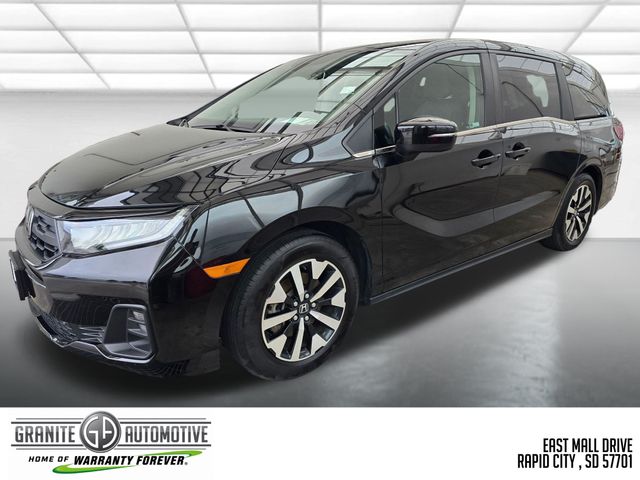 Black 2025 Honda Odyssey Minivan Front-Wheel Drive Automatic