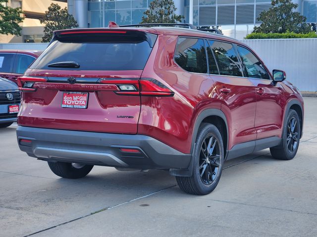 2024 Toyota Grand Highlander Limited Red at Toyota of Victoria