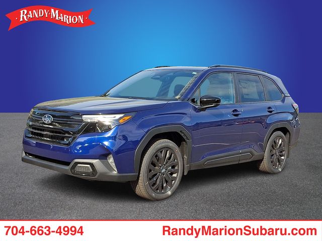 Sapphire Blue Pearl 2026 Subaru Forester Sport Crossover AWD SUV / Crossover All-Wheel Drive Continuously Variable Transmission