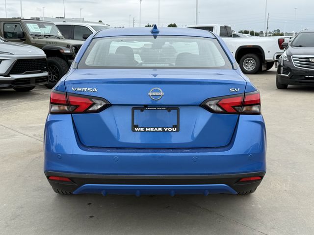 2023 Nissan Versa 1.6 SV Blue at Emmons Autoplex