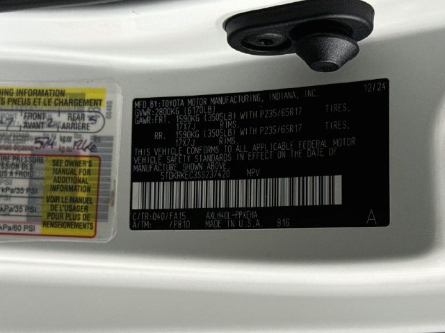 Used 2025 Toyota Sienna Van
