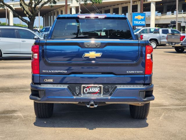 2023 Chevrolet Silverado 1500 Custom Blue at Classic Elite Chevrolet Hwy 6