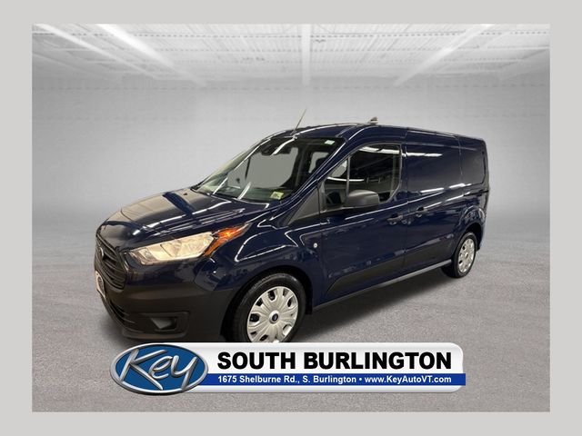Dark Blue 2022 Ford Transit Connect Cargo XL LWB FWD with Rear Cargo Doors Van Front-Wheel Drive 8-Speed Automatic