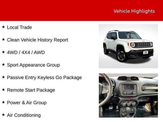 Used 2016 Jeep Renegade SUV