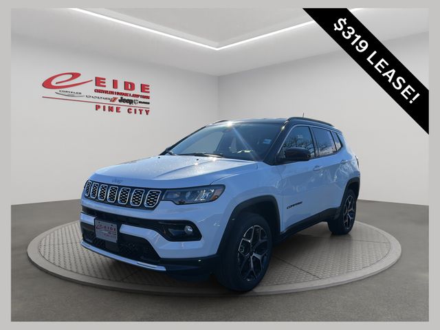 Bright White Clearcoat 2026 Jeep Compass Limited 4WD SUV / Crossover Four-Wheel Drive 8-Speed Automatic