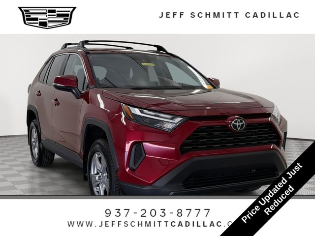 Red (Ruby Flare Pearl) 2025 Toyota RAV4 SUV / Crossover Front-Wheel Drive 8-Speed Automatic
