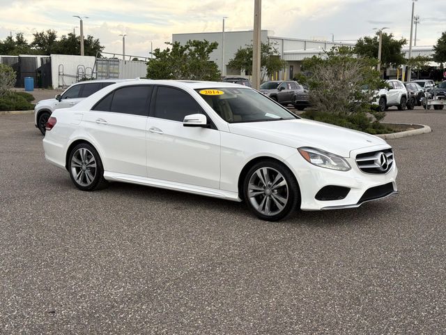 Diamond White Metallic 2014 Mercedes-Benz E-Class Sedan 7-Speed Automatic