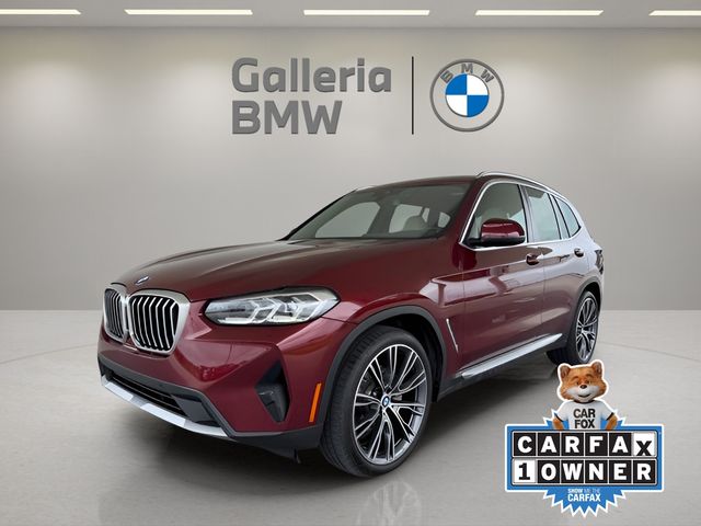 Aventurin Red Metallic 2023 BMW X3 sDrive30i RWD SUV / Crossover Rear-Wheel Drive 8-Speed Automatic