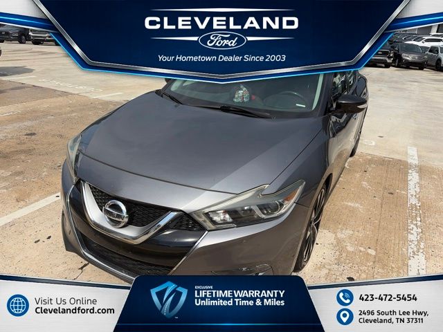 Gray (Gun Metallic) 2016 Nissan Maxima Sedan Front-Wheel Drive Continuously Variable Transmission