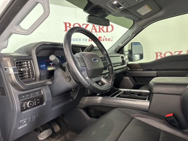 2023 White Metallic Ford Super Duty F-350 DRW Lariat DRW 4X4 Truck